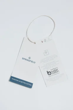 Springfield Blusa boho bordados lentejuelas marr&oacute;n Best