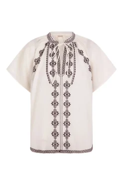 Slowlove Blusa bordados Blanco Hot