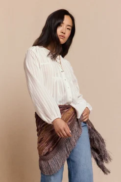 Slowlove Blusa encajes Marfil Online