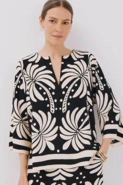 Cortefiel Blusa estampada Multicolor Online