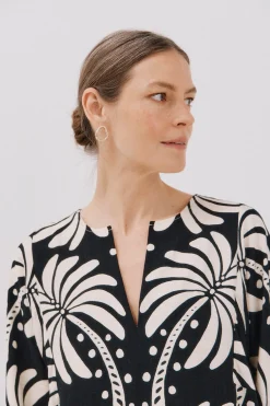 Cortefiel Blusa estampada Multicolor Online