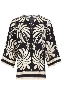 Cortefiel Blusa estampada Multicolor Online