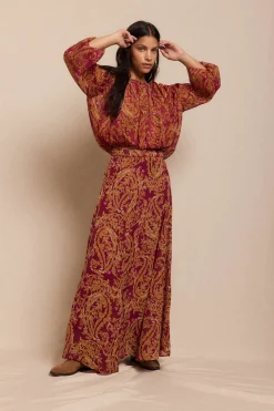 Slowlove Blusa estampada fluida Multicolor Online