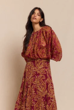 Slowlove Blusa estampada fluida Multicolor Online