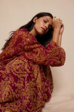 Slowlove Blusa estampada fluida Multicolor Online