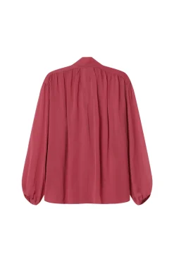 Grace & Mila Blusa fluida con lazada Rosa Best