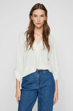 Vila Blusa manga 3/4 Blanco New