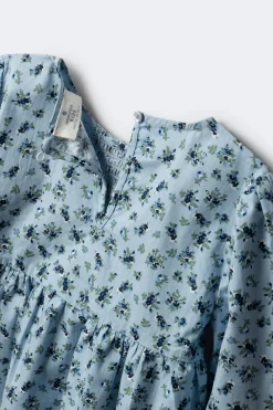 Springfield Kids Blusa manga larga niña azul Outlet