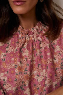 Polín Et Moi Blusa volantes Minna Rosa Sale