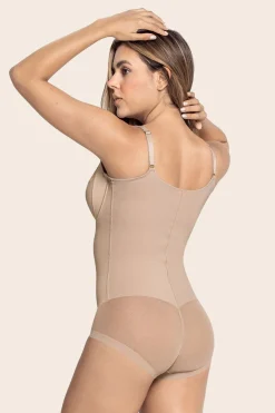 Leonisa Body de control suave y copas con aro beige Sale