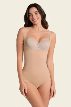 Leonisa Body faja moldeador de aspecto invisible en glúteos beige Sale