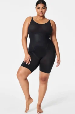 Spanx Body moldeador a media pierna nude negro Best