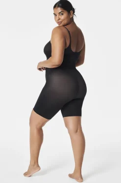 Spanx Body moldeador a media pierna nude negro Best