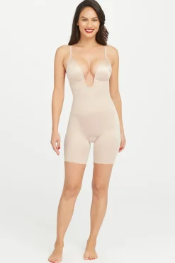 Spanx Body reductor escote U beige nude Best