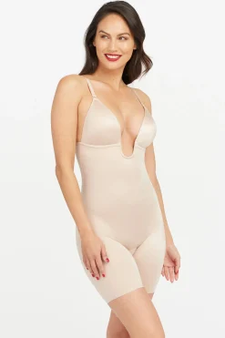 Spanx Body reductor escote U beige nude Best