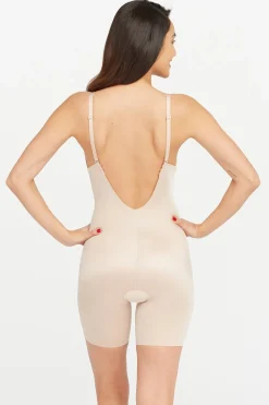 Spanx Body reductor escote U beige nude Best