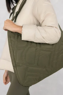 Pedro del Hierro Bolsa deporte active wear con logo Verde Clearance