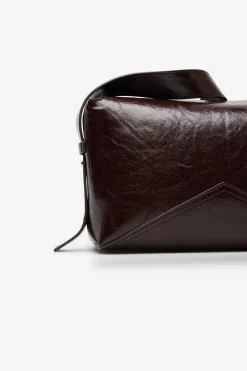 Cortefiel Bolsillo hombro cortes Granate