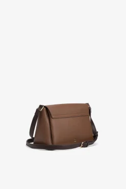 Vilanova Bolso bandolera combinado con solapa Camel Clearance