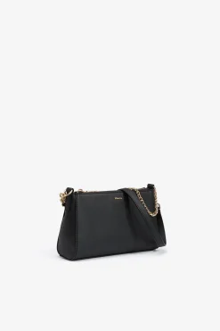 Vilanova Bolso bandolera con cadena Negro Sale