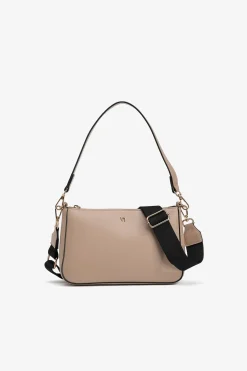 Vilanova Bolso Bandolera con Efecto Piel Beige Online