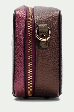 Hispanitas Bolso bandolera cremallera since 90 Marr&oacute;n Outlet