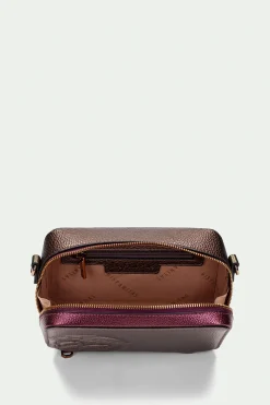 Hispanitas Bolso bandolera cremallera since 90 Marr&oacute;n Outlet