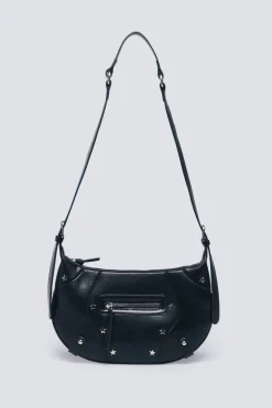 Springfield Bolso bandolera estrellas negro Clearance