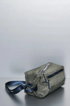 Dash and Stars Bolso bandolera nylon kaki satinado verde Discount