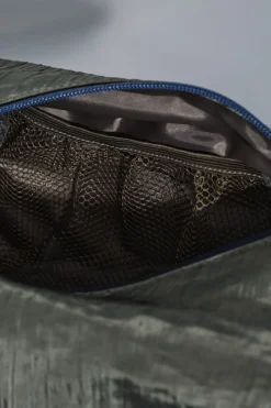 Dash and Stars Bolso bandolera nylon kaki satinado verde Discount