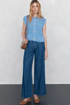 Pedro del Hierro Bolso bandolera ovalado de piel Marr&oacute;n Clearance