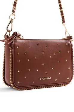 Gioseppo Bolso bandolera tachas clemens Marr&oacute;n Online