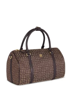 Pedro del Hierro Bolso bowling jacquard Marr&oacute;n Discount
