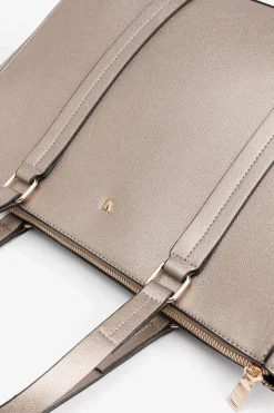 Vilanova Bolso City Efecto Piel Beige Online