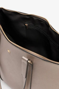 Vilanova Bolso City Efecto Piel Beige Online