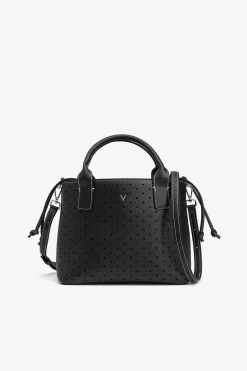 Vilanova Bolso city efecto piel perforada Negro Clearance