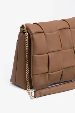 Vilanova Bolso con solapa de trama Marr&oacute;n Best