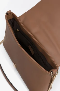 Vilanova Bolso con solapa de trama Marr&oacute;n Best