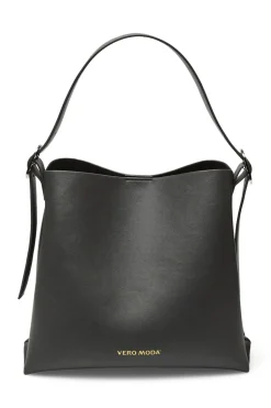 Vero Moda Bolso cross over efecto piel Gris oscuro Clearance