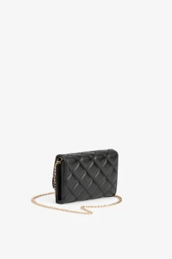 Vilanova Bolso de Hombro con Cadena Negro Online