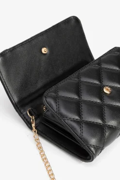 Vilanova Bolso de Hombro con Cadena Negro Online