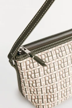 Pedro del Hierro Bolso de hombro monograma Verde Hot