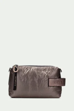 Hispanitas Bolso de hombro nylon Marr&oacute;n Clearance