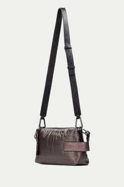 Hispanitas Bolso de hombro nylon Marr&oacute;n Clearance