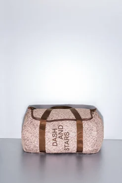 Dash and Stars Bolso deporte plegable animal print nude Sale