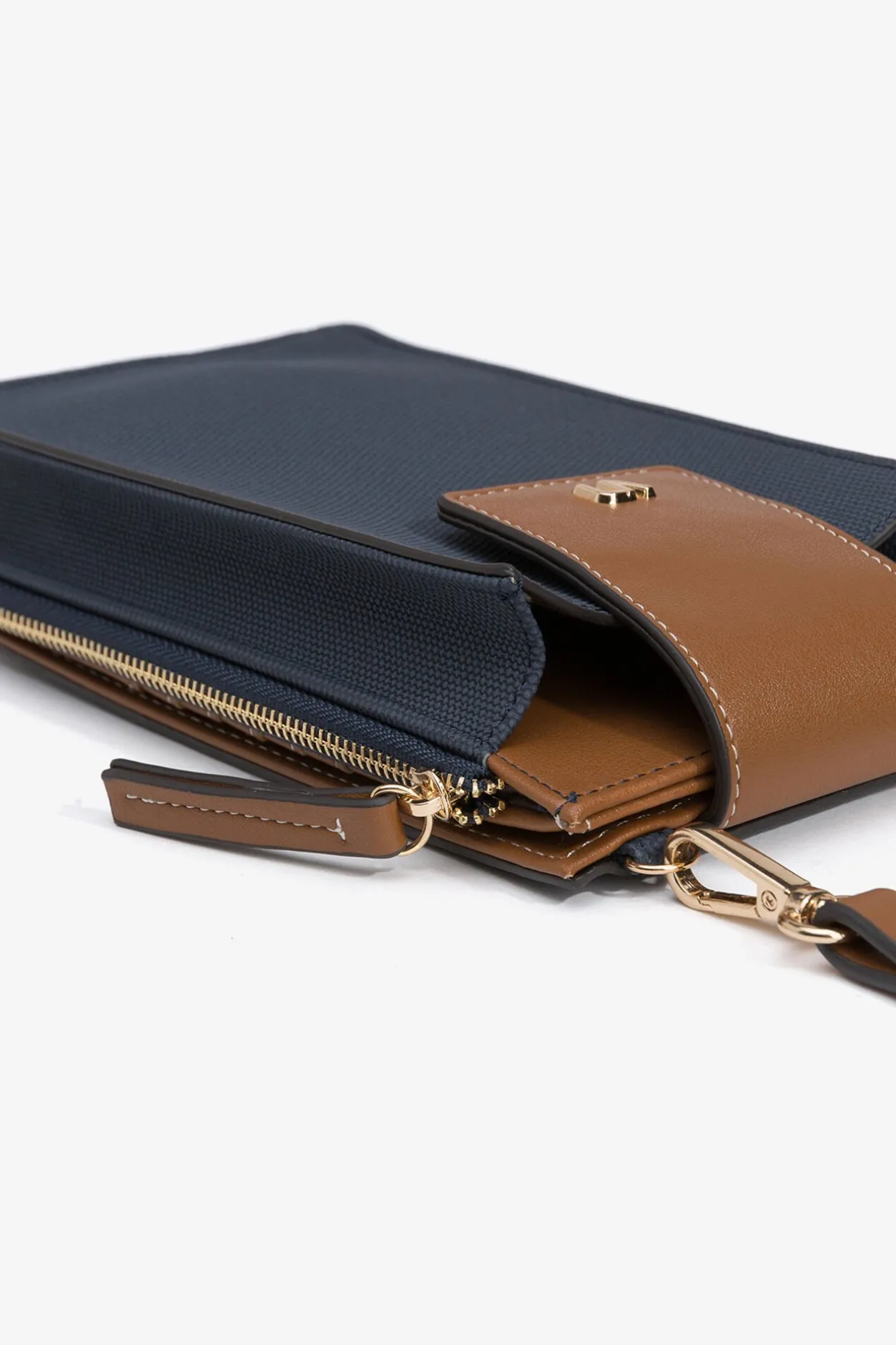 Vilanova Bolso para teléfono texturizado Azul marino Online