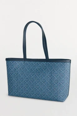 Pedro del Hierro Bolso shopper monograma Azul Best