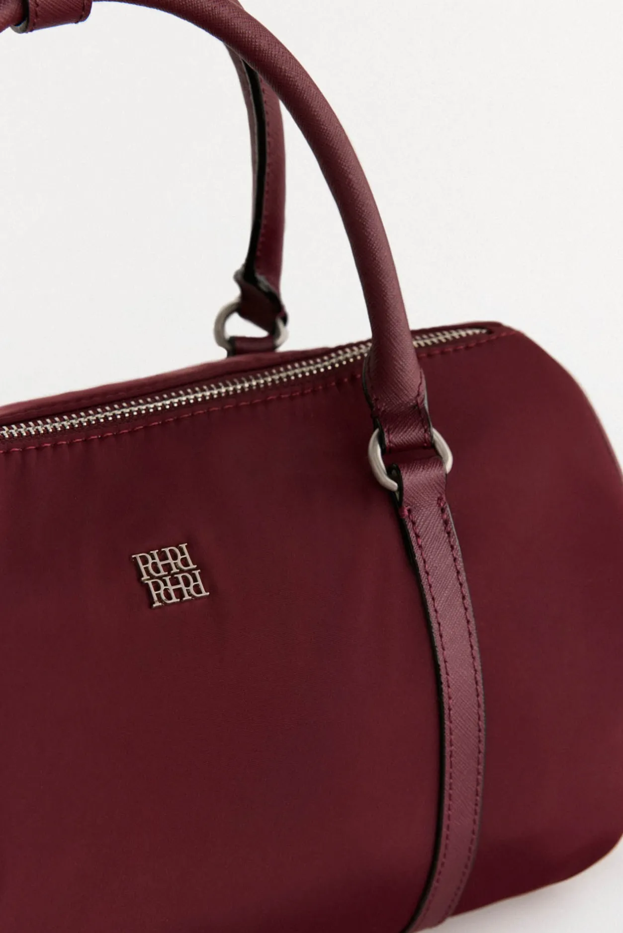 Pedro del Hierro Bolso tipo bowling bandolera Burdeos Outlet
