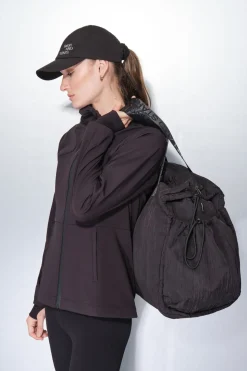 Dash and Stars Bolso viaje nylon satinado negro Hot