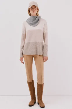 Cortefiel Bota alta campera serraje Arena Clearance